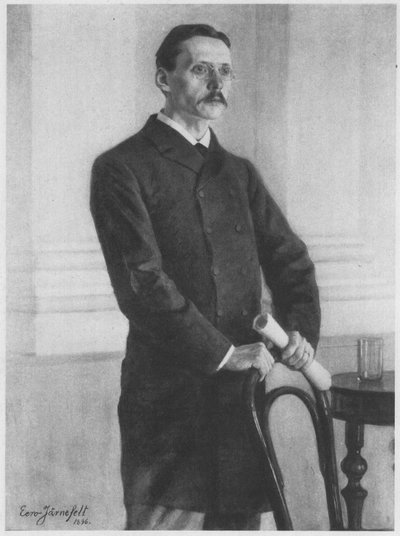 Portrait of Professor J. R. Danielson-Kalmari by Eero Järnefelt